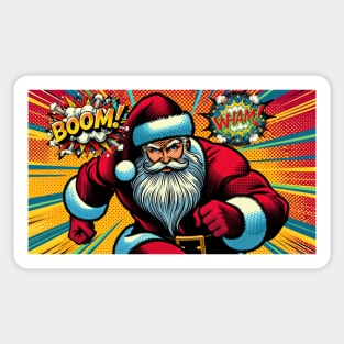 Super Santa Sticker